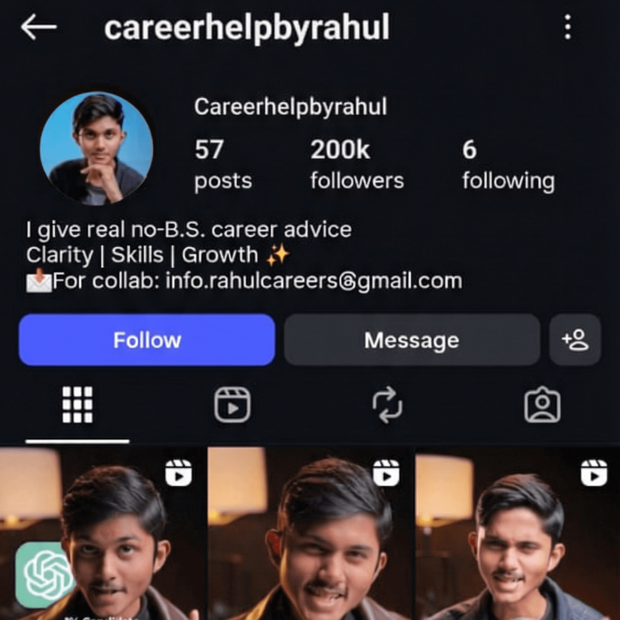 @careerhelpbyrahul — Instagram profile